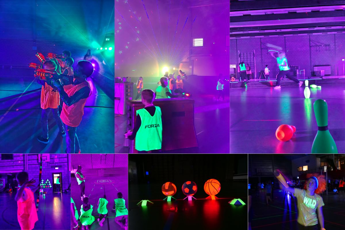 Neon Glow Sport met Black-Licht Drenthe en Groningen