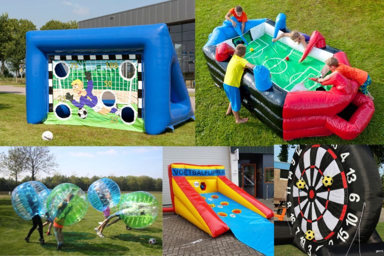 Opblaas Voetbal Spellen