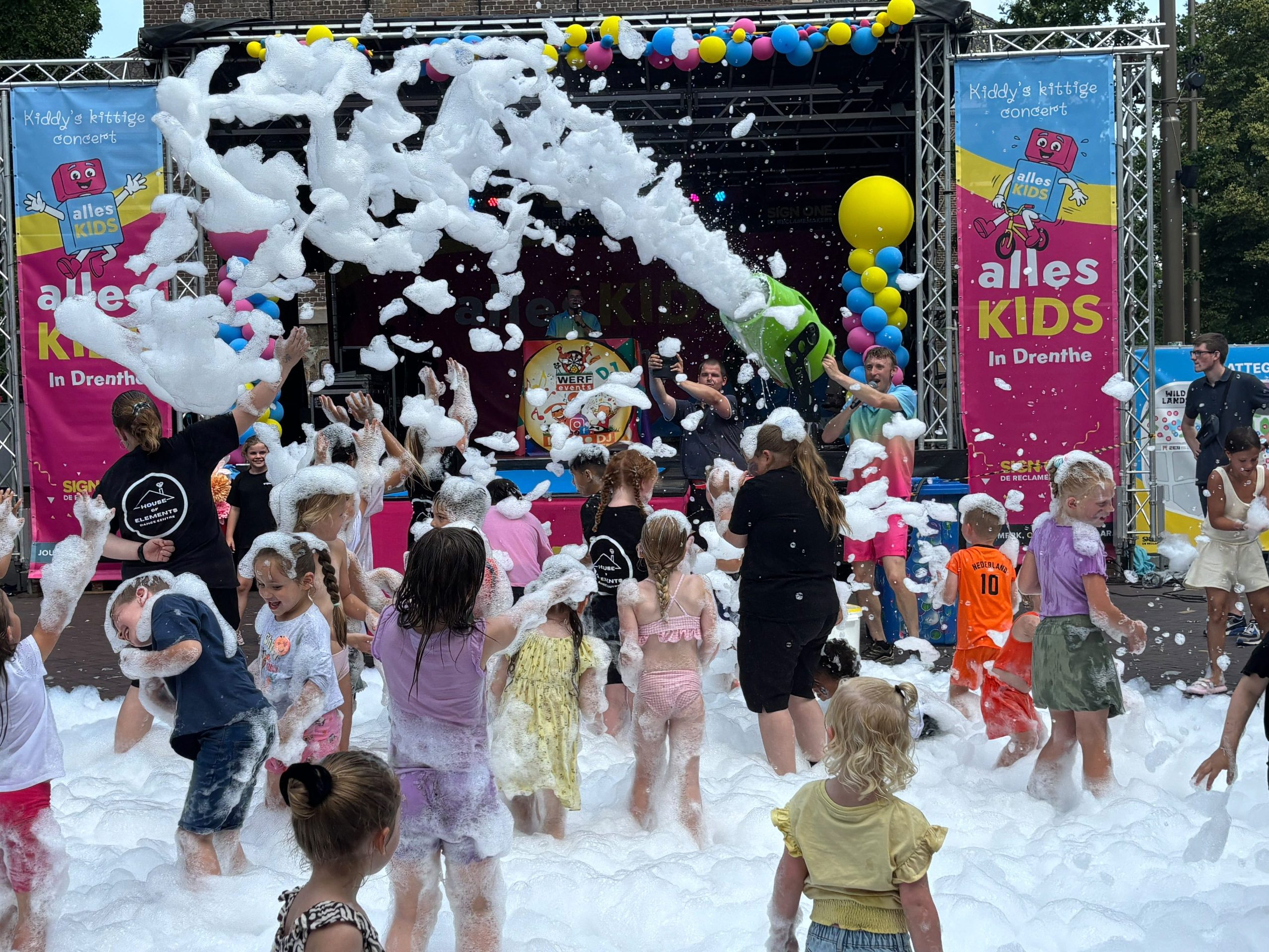 Schuimparty Boeken- Werf Events Drenthe en Groningen