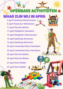Openbare activiteiten April