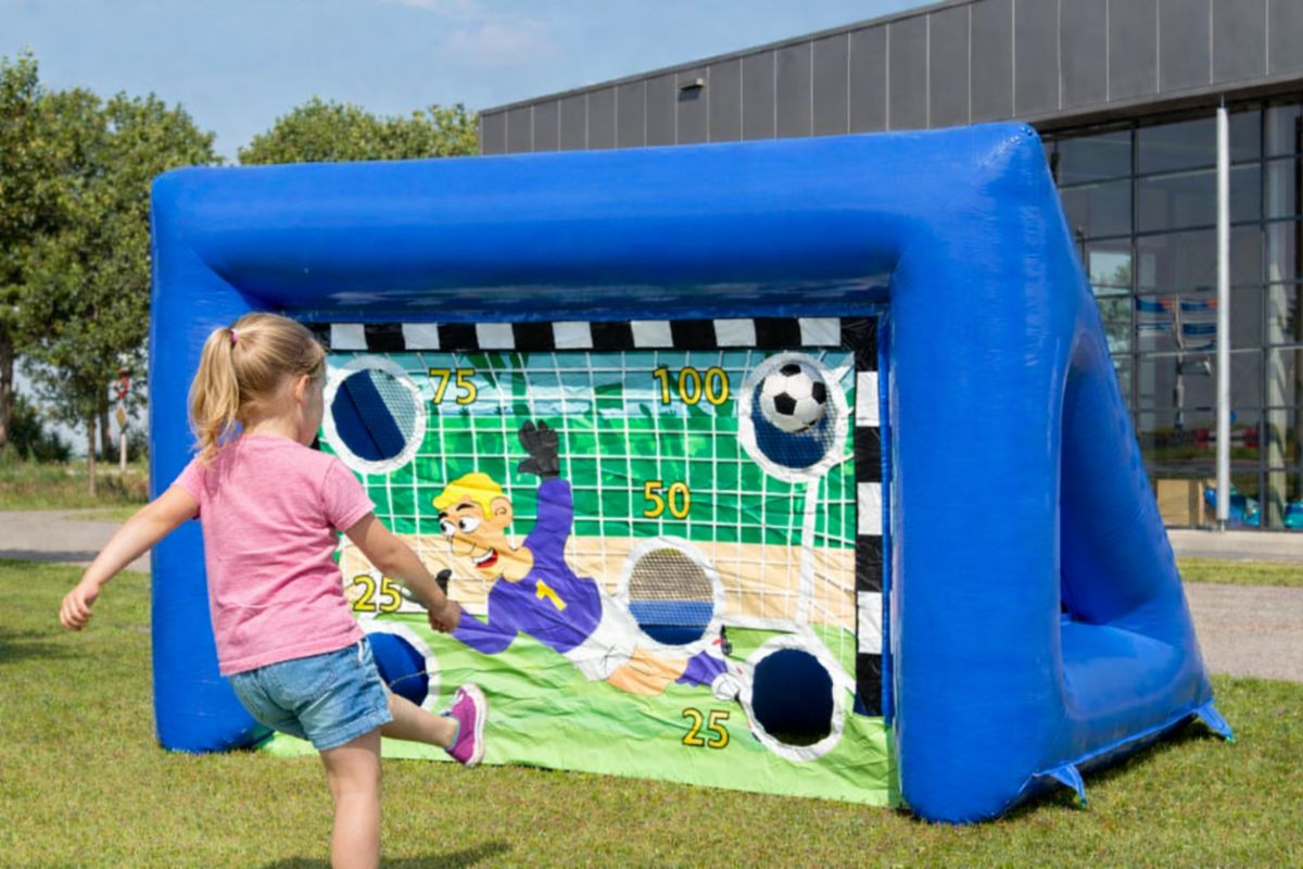 punten schieten voetbal