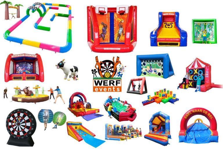 Werf Events opblaas sport en spel overzicht. Drenthe en Groningen